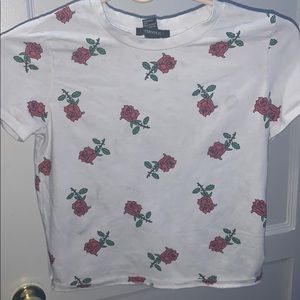 Flower Crop Top
